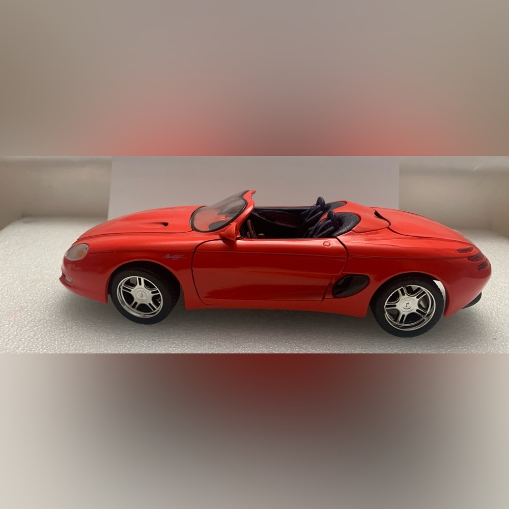 Red Convertible Model Car - Picture 3 of 10